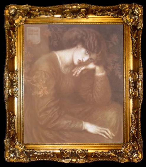 framed  Dante Gabriel Rossetti Reverie (mk28), ta009-2